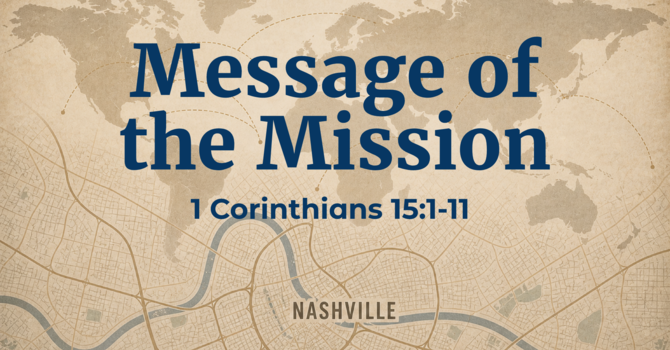 Message on Mission
