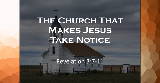 The Church That Makes Jesus Take Notice