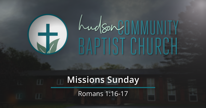 Missions Sunday