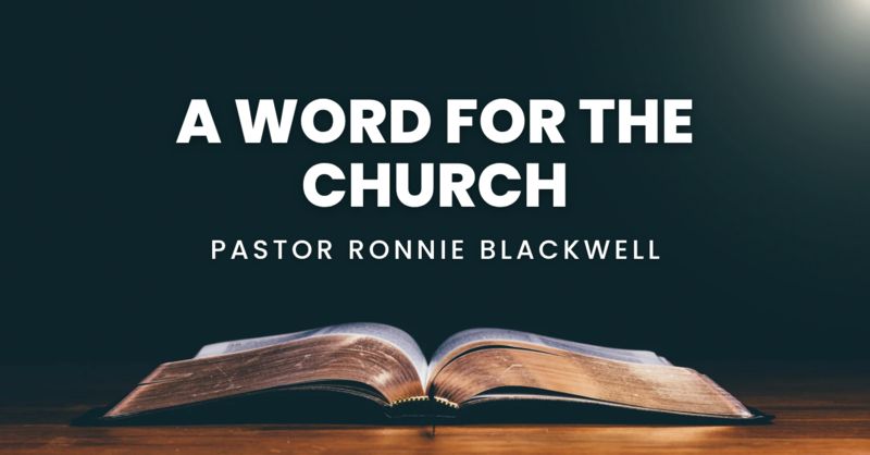 A Word for the Church