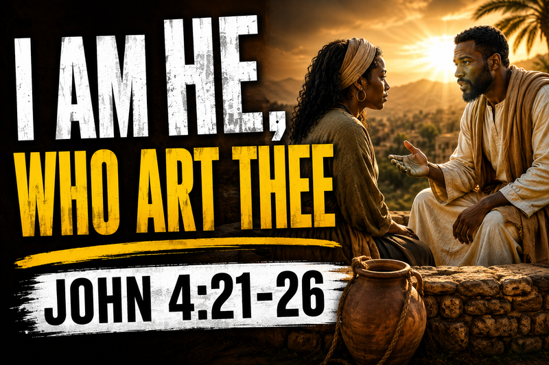 I AM HE, WHO ART THEE