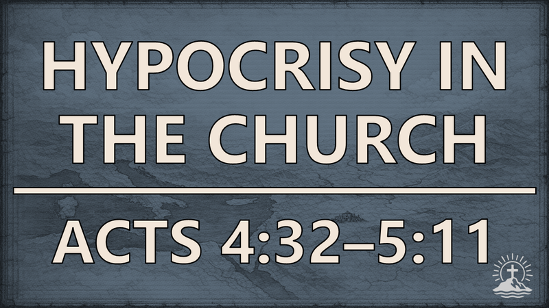 Hypocrisy in the Church
