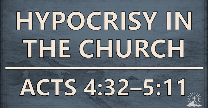 Hypocrisy in the Church