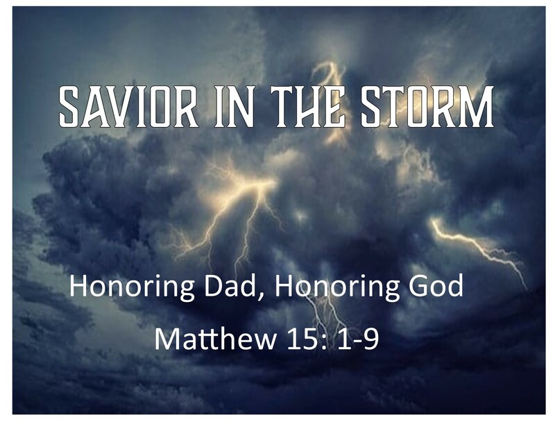 Honoring Dad, Honoring God