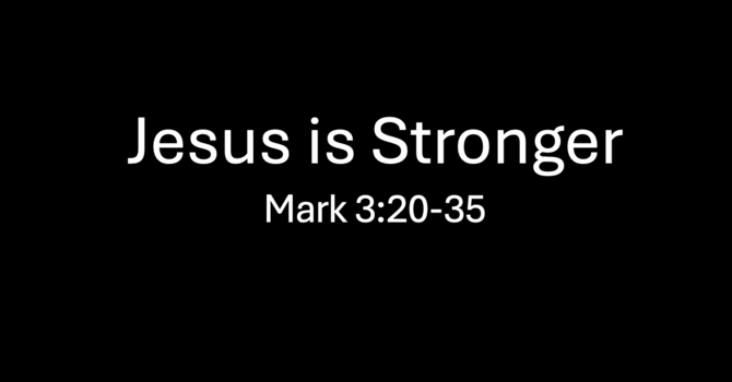 Jesus is Stronger