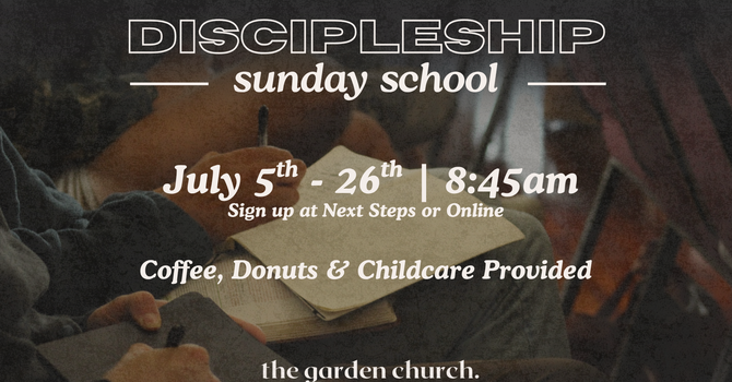 Discipleship Sunday School