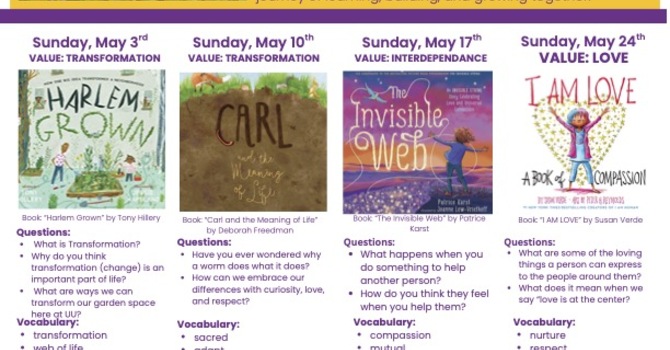  May in RE/Family Ministry