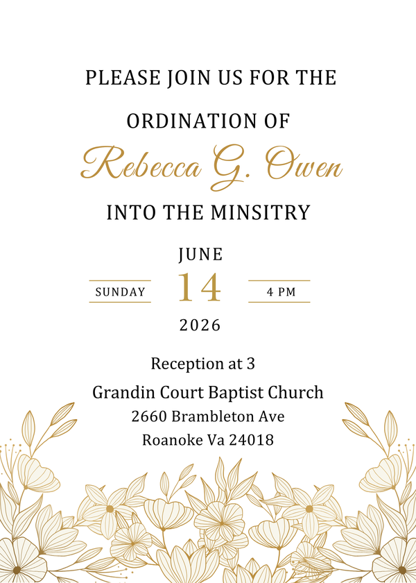 Please Join Us