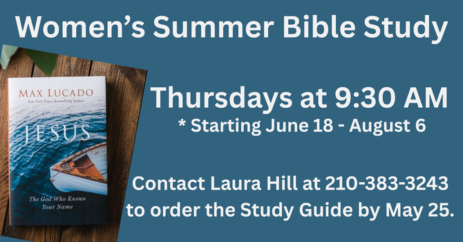 Women's Summer Bible Study 