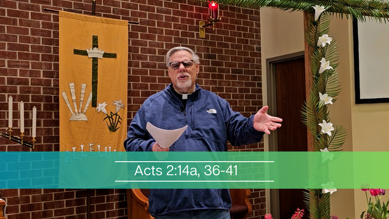 Acts 2:14a, 36-41