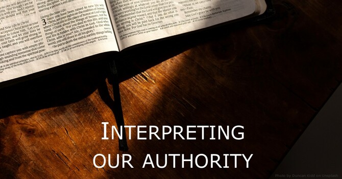 Interpreting our Authority
