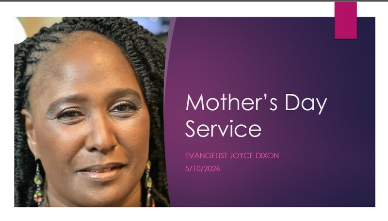 Mother's Day Service