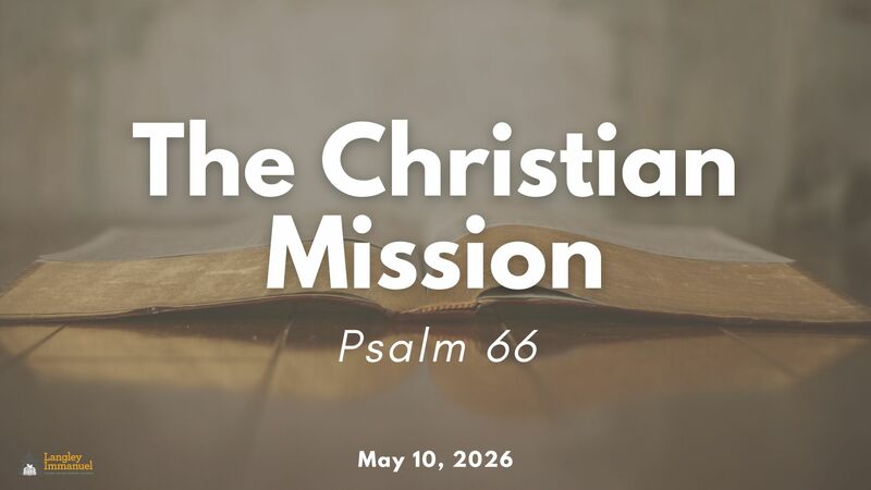 The Christian Mission