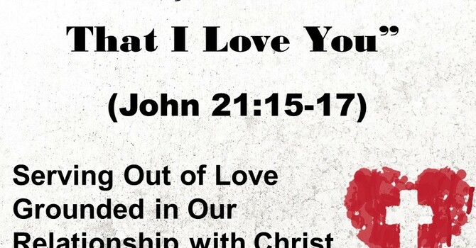 LORD, YOU KNOW THAT I LOVE YOU