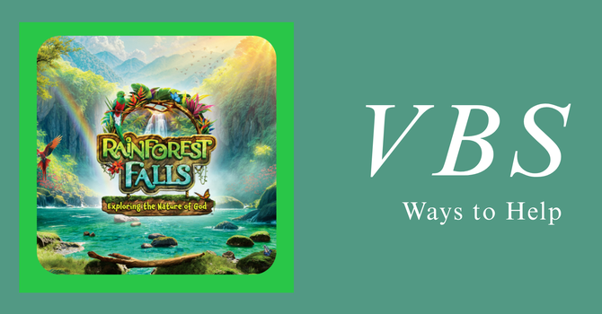 VBS Donations & Setup