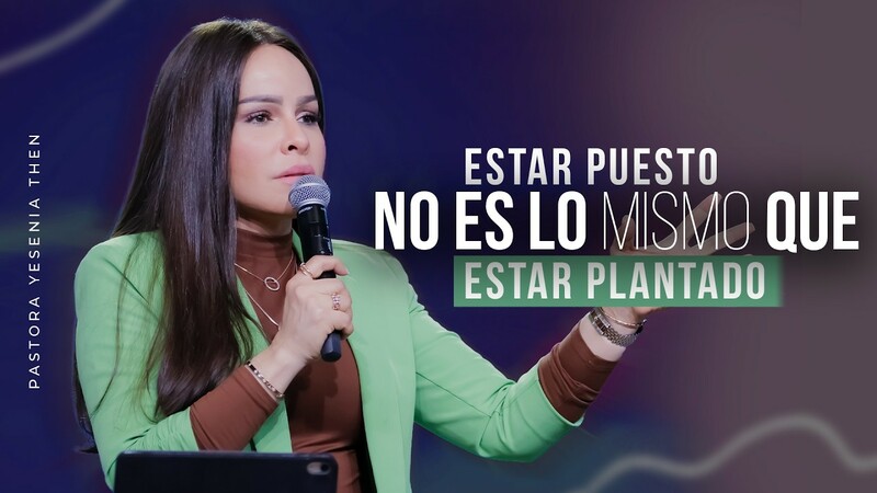 Estar puesto no es lo mismo que estar plantado
