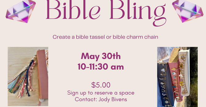 Bible Bling Craft Day