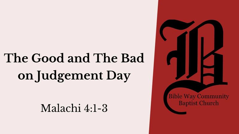 The Good And The Bad On Judgement Day