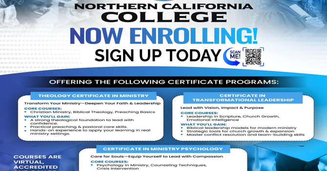 NORTHERN CALIFORNIA COLLEGE image