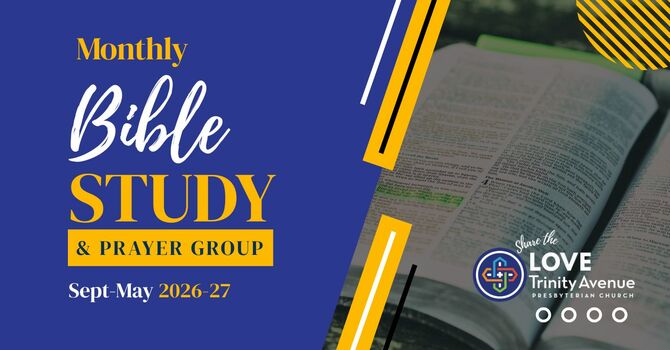 Monthly Bible Study & Prayer Group