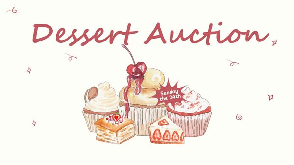 Young Adults Dessert Auction