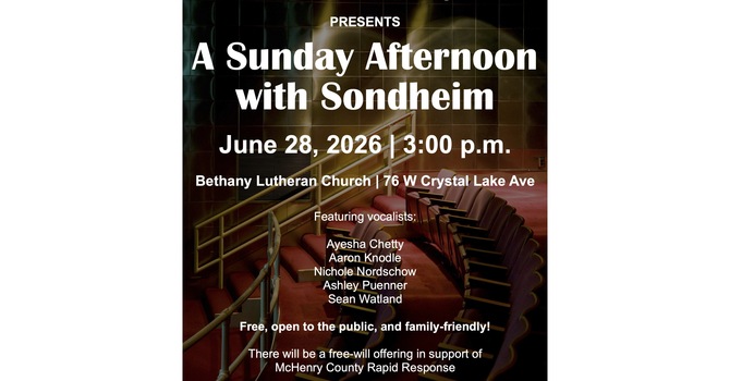 Summer Sundays:  A Sunday Afternoon with Sondheim