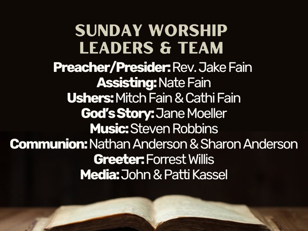 Leading us in Worship