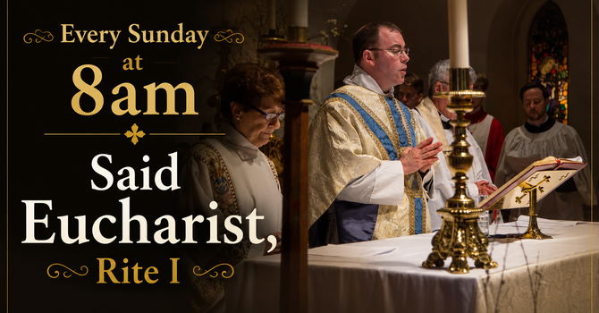 Sunday, Said Eucharist, Rite I