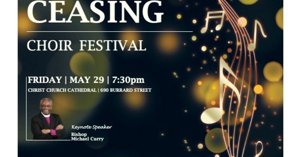 Sing Without Ceasing: Diocesan Choir Festival
