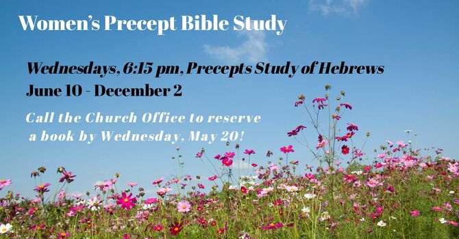Women's Precepts Bible Study