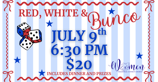Red, White and Bunco
