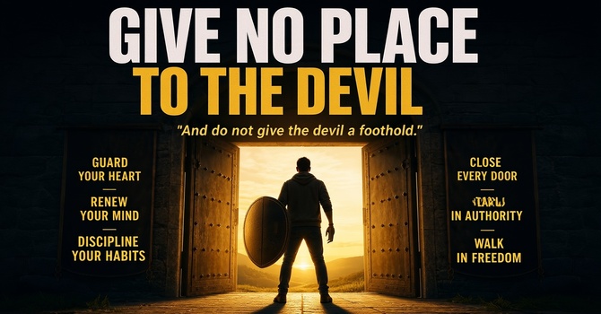 Give No Place to the Devil image