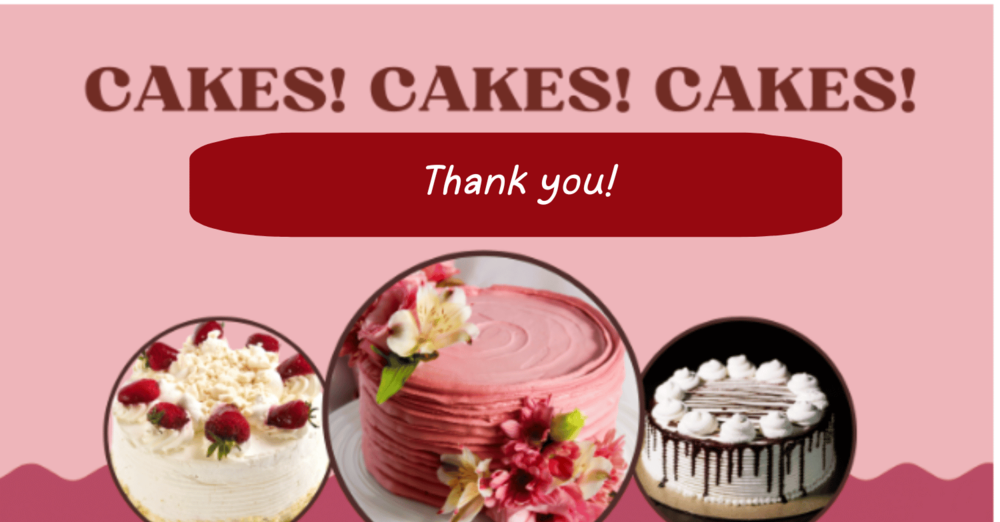 Cake Auction Thanks to All Participants