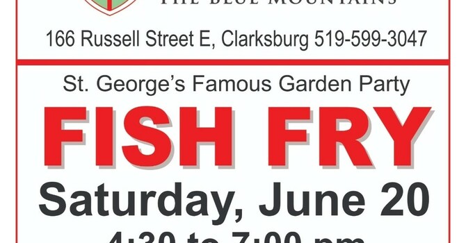Garden Party and Fish Fry -------- Tickets on Sale here image