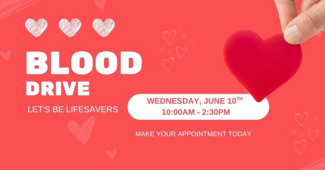 Blood Drive at MCF