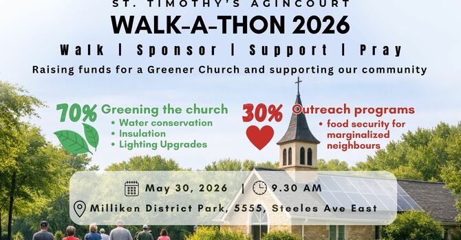 St. Timothy’s Walk-A-Thon