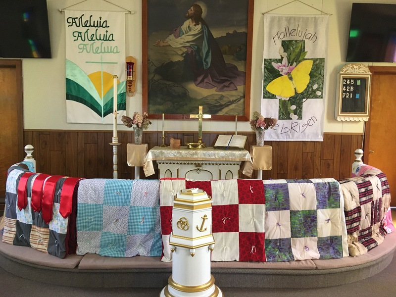 7th Sunday of Easter-Our Graduates and Quilt Blessings