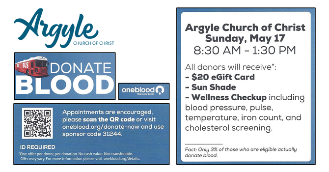 Blood drive
