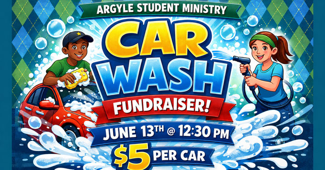 Student Ministry Car Wash