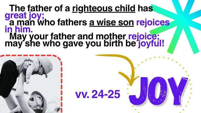 God's Game Plan for Mom's Joy