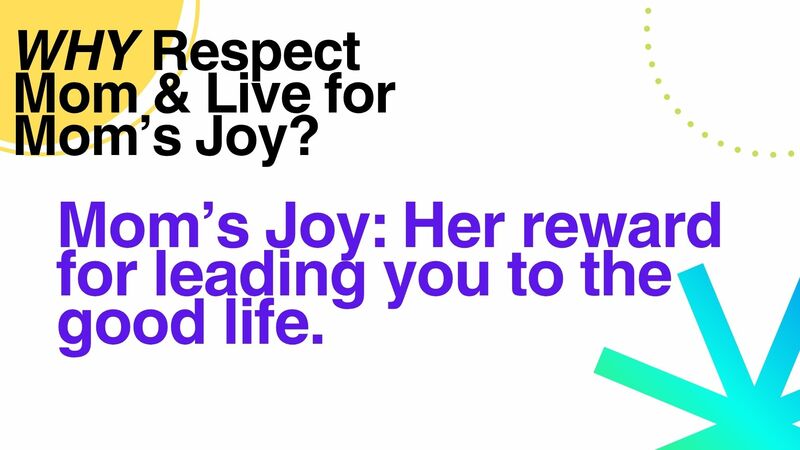 God's Game Plan for Mom's Joy