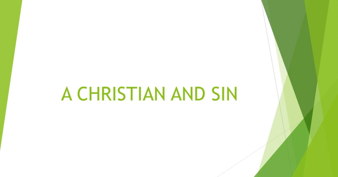 A Christian and Sin