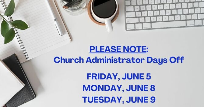 Church Admin Time Off