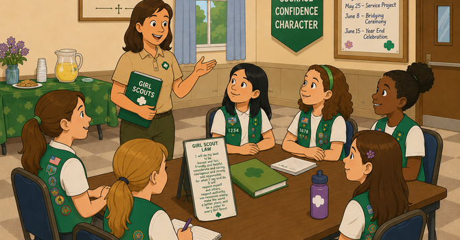 Girl Scout Troop Meeting