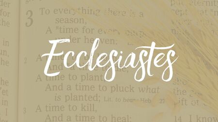 Ecclesiastes