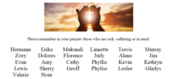 Diocesan Prayers
