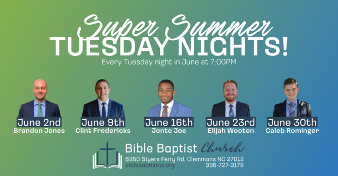 Super Summer Tuesday Nights!
