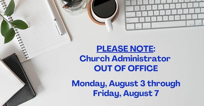 Church Admin Time Off