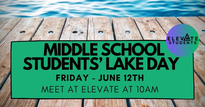 Middle School Lake Day