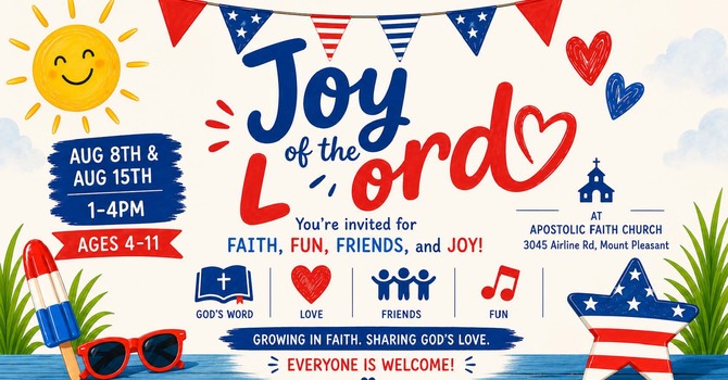 Kids Ages 4-11 - Joy of the Lord